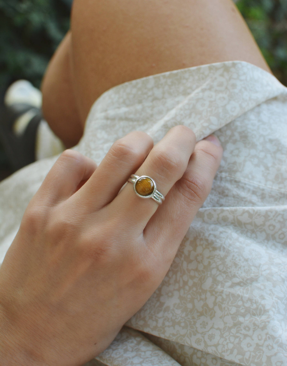 Tiger's Eye Ring
