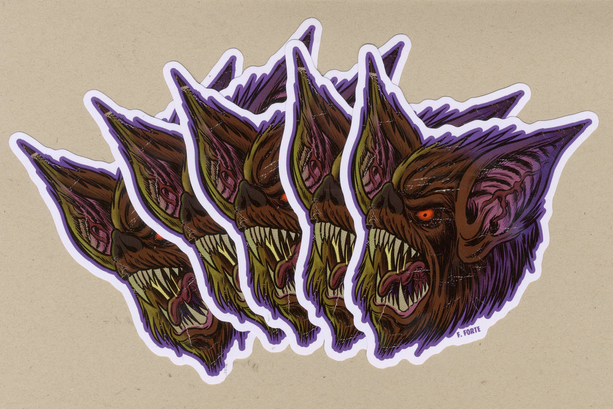 Vampire Bat Sticker