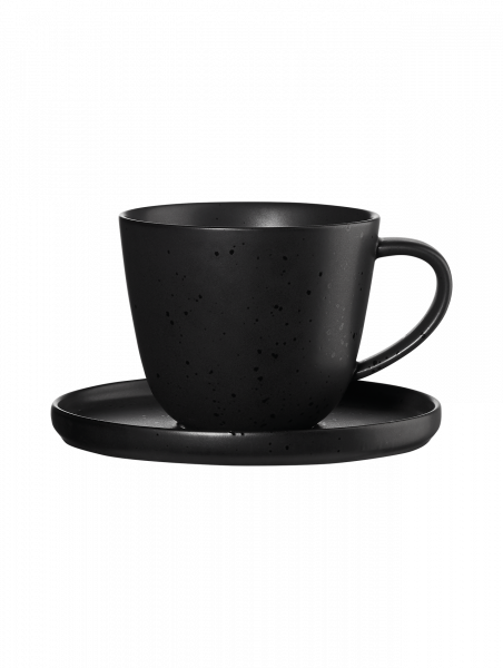 COPPA Porcelain Coffee Cups w/ Saucers