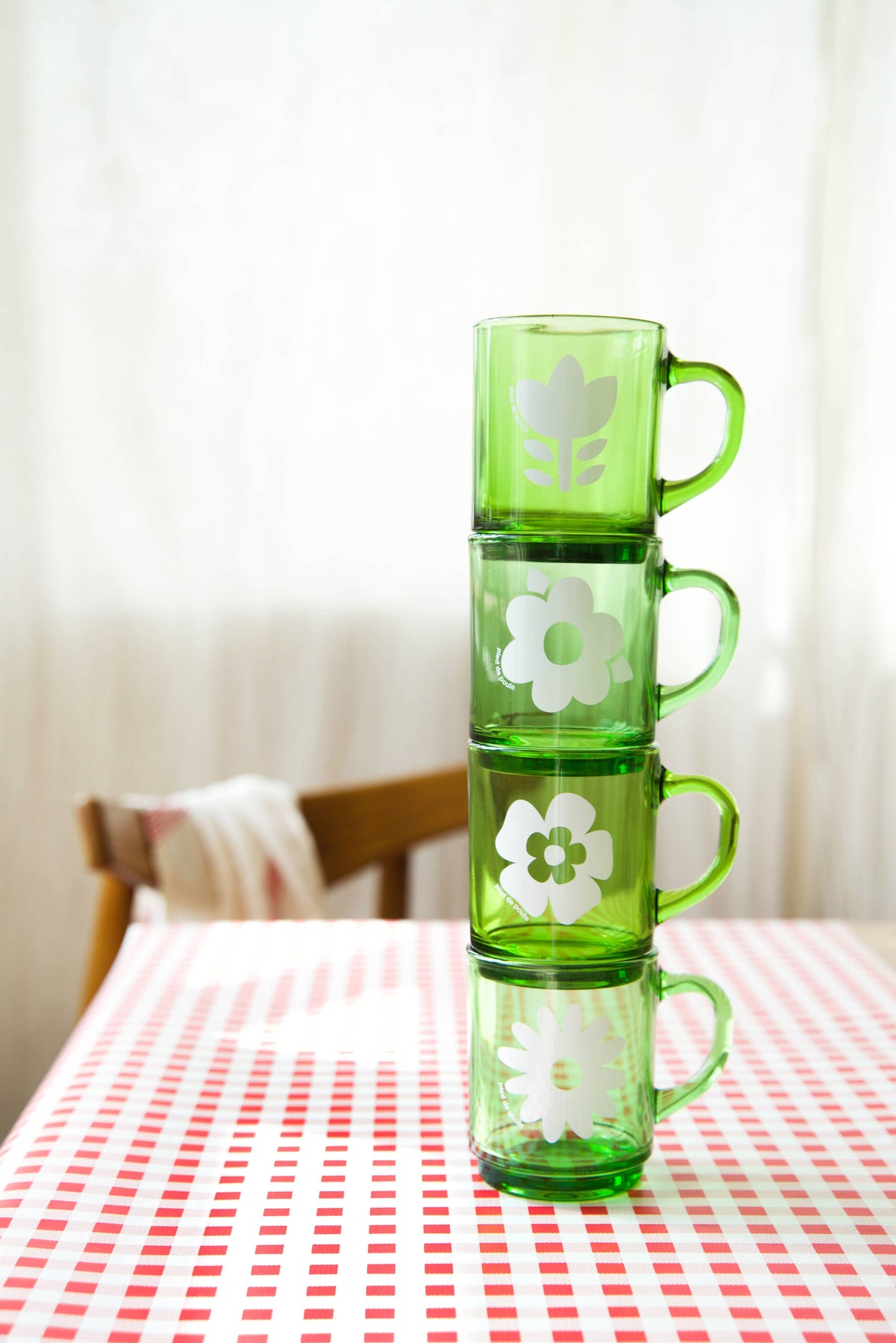 Duralex mug - &quot;Retro&quot; Green
