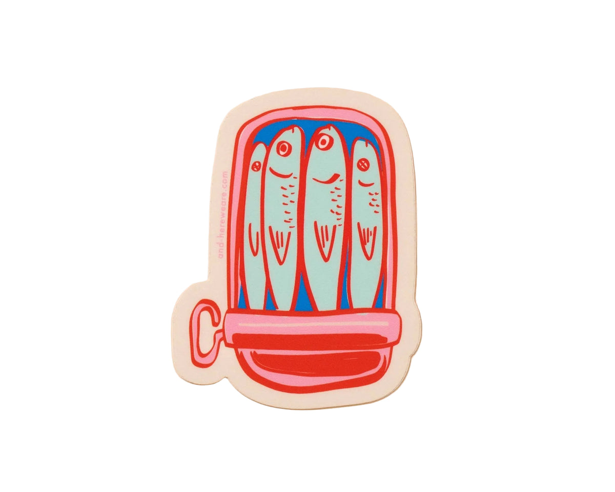 Sardines Vinyl Sticker