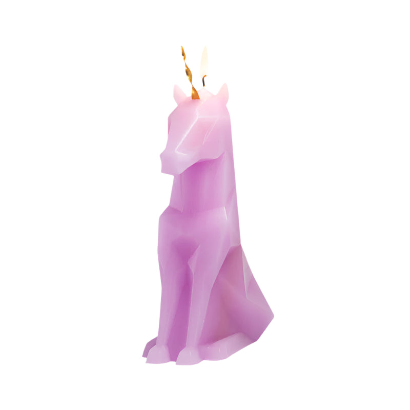 Pyropet Einar Unicorn Skeleton Candle