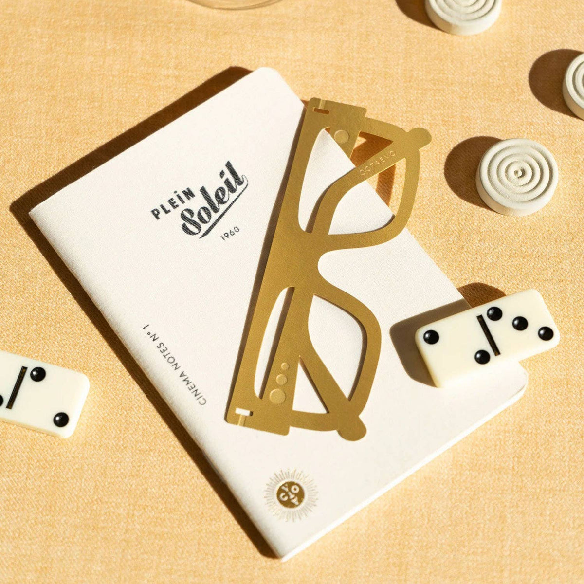 Plein Soleil - Brass Bookmark