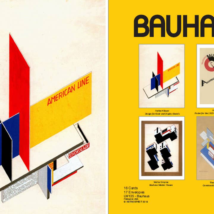 Bauhaus Notecard Set