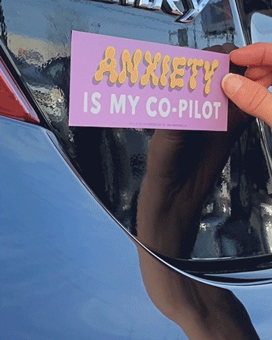 All Day I Dream About Spaghetti Vinyl Bumper Sticker