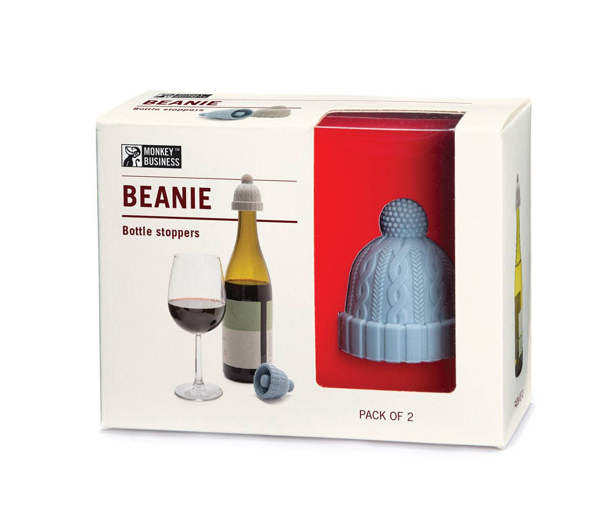 Winter Hat Bottle Stoppers | Beanie Pack Of 2