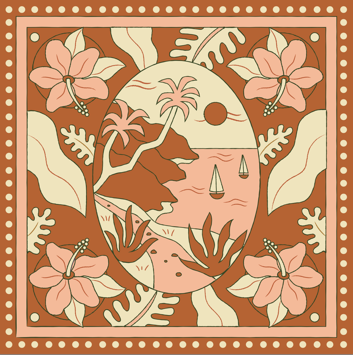 Na&#39;Pali Coast Bandana