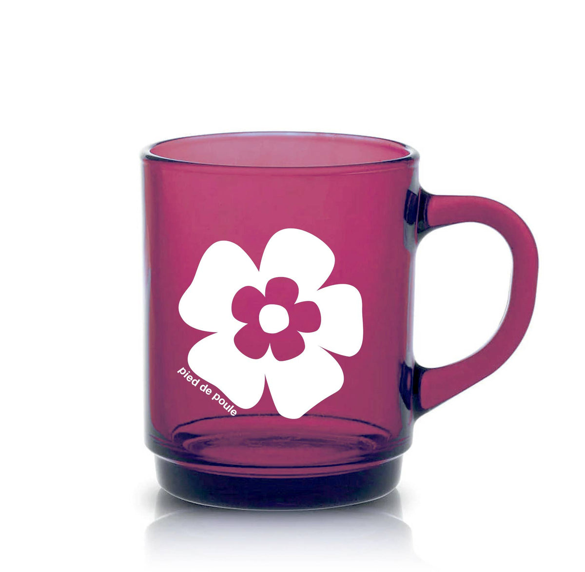 Duralex mug - “Retro” Plum
