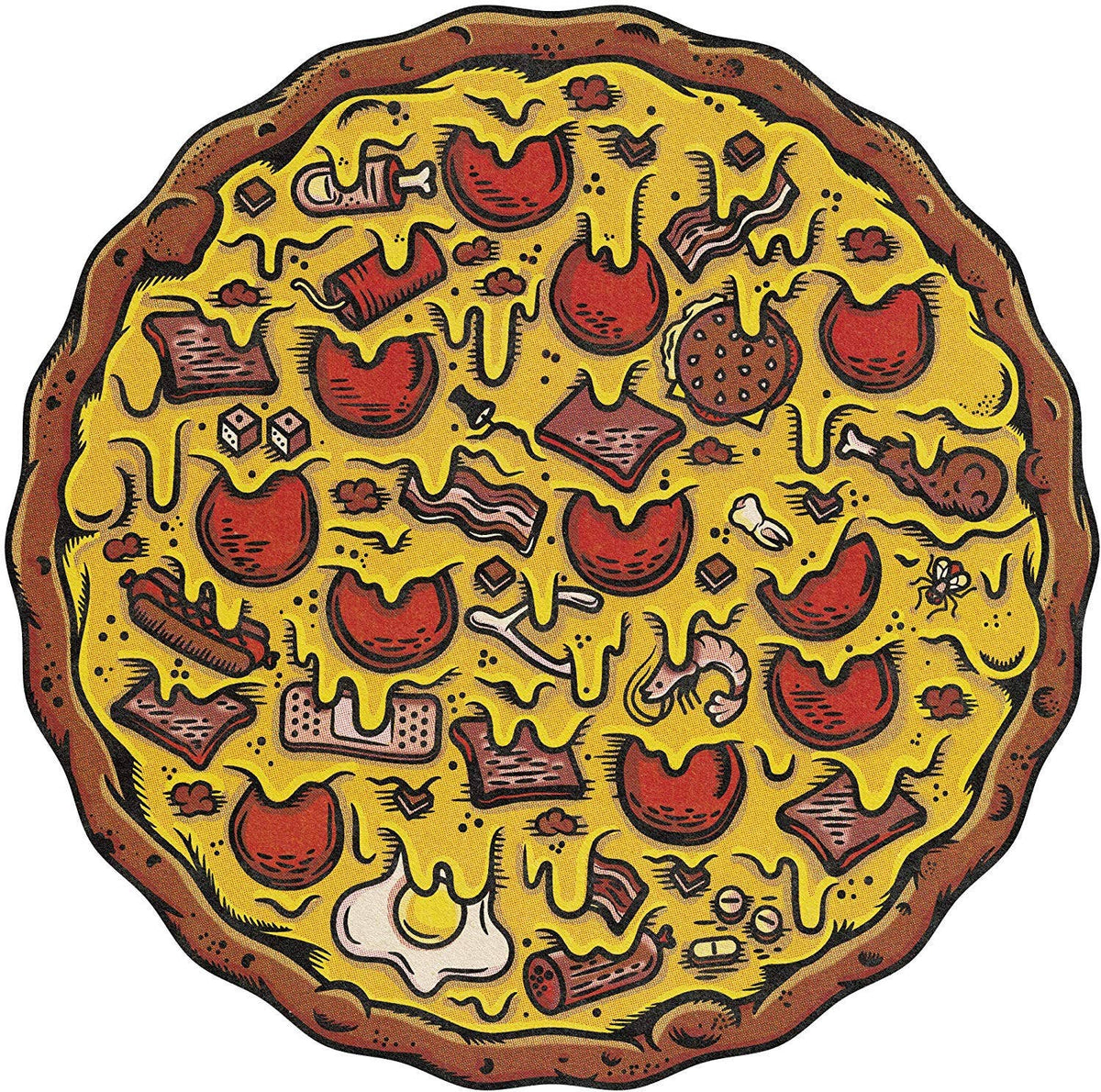 Pizza Puzzles: Meat Lover's (550 Piece)