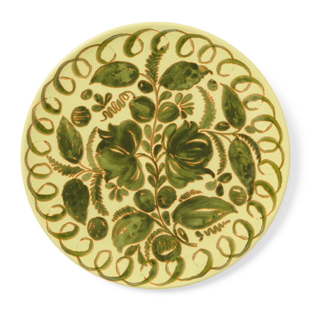Amalfi Dinner Plate Lime