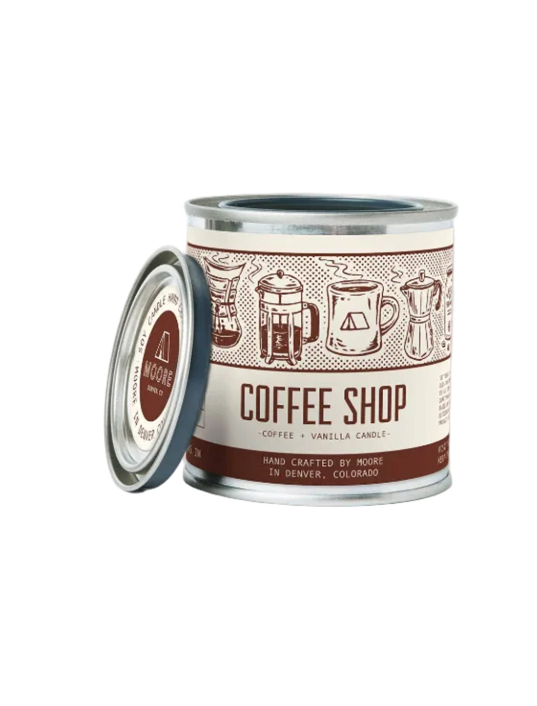 Coffee Shop Candle-1/2 Pint 