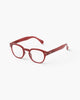 #C Carmine Red IZIPIZI Reading Glasses