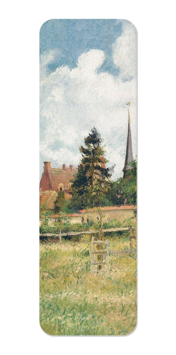 THE CHURCH AND MANOR HOUSE AT ÉRAGNY (1884): Bookmark