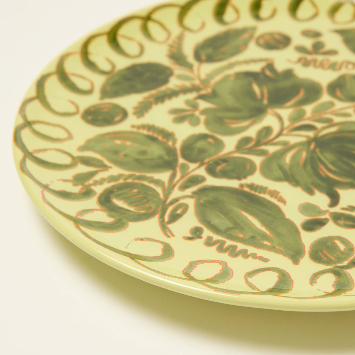 Amalfi Dinner Plate Lime