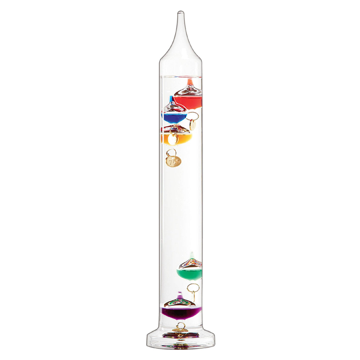 Galileo Thermometer 11" Classic Weather Tool