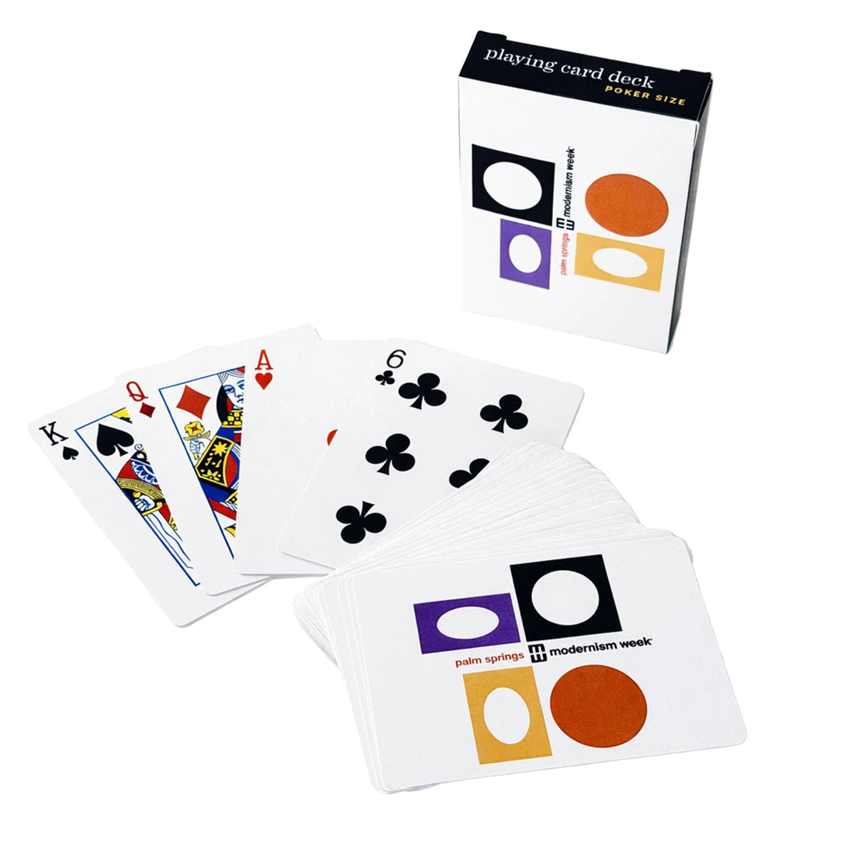 Modernism Week Playing Cards - Mod Shapes