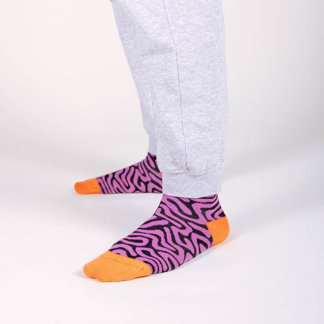 Roots Purple Socks