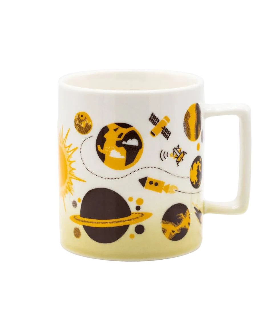 Retro Space Ceramic Mug