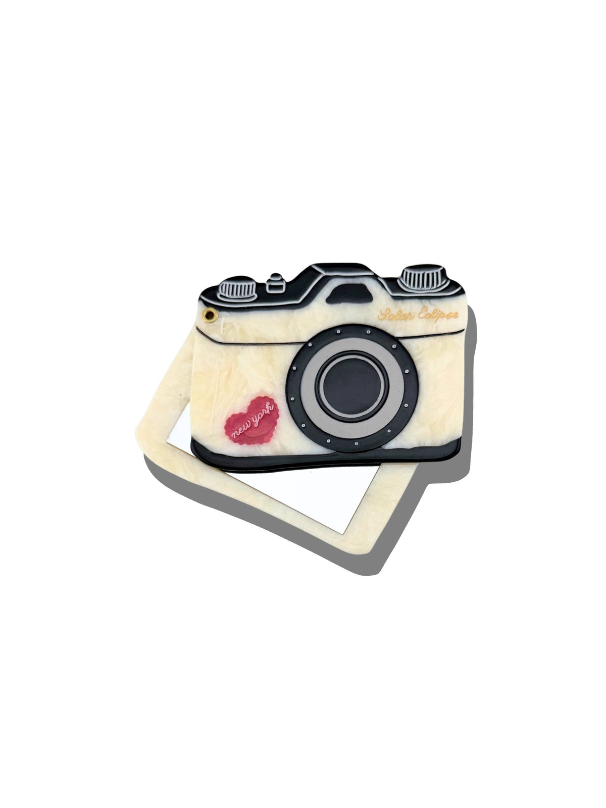 Vintage Camera Compact Mirror