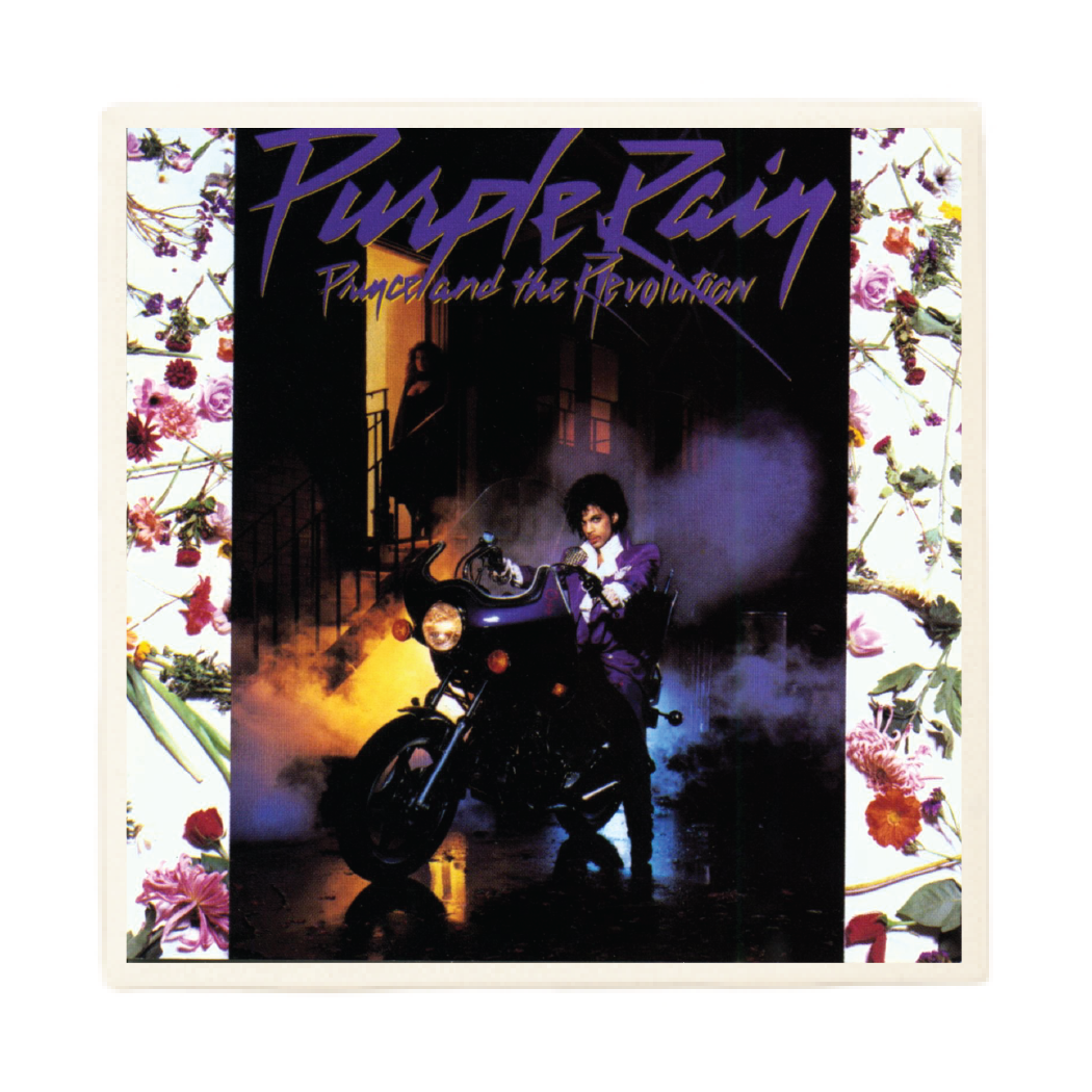 Prince Purple Rain Album Coaster