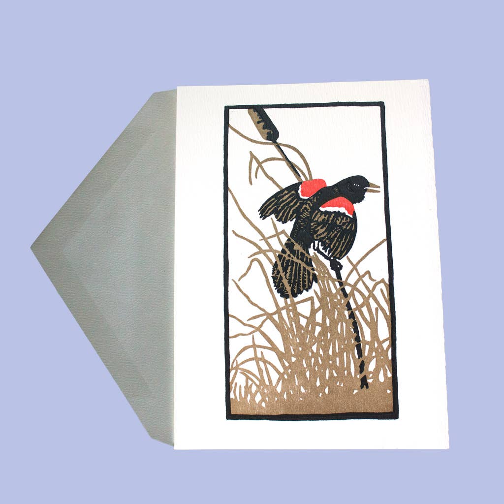 Red Wing Blackbird Individual Card
