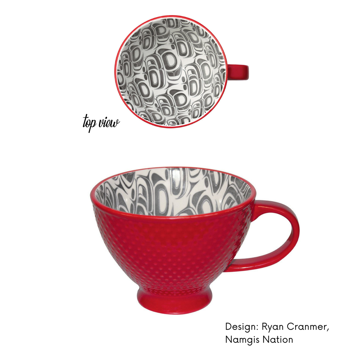 Art Cups with Contemporary Indigenous Design