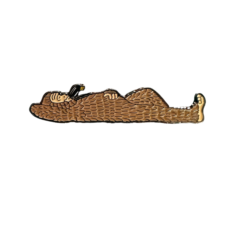 bigfoot laying down pin