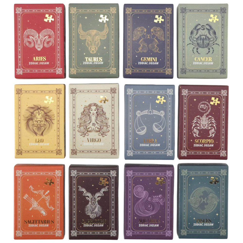 Zodiac Signs Mini Jigsaw Puzzles