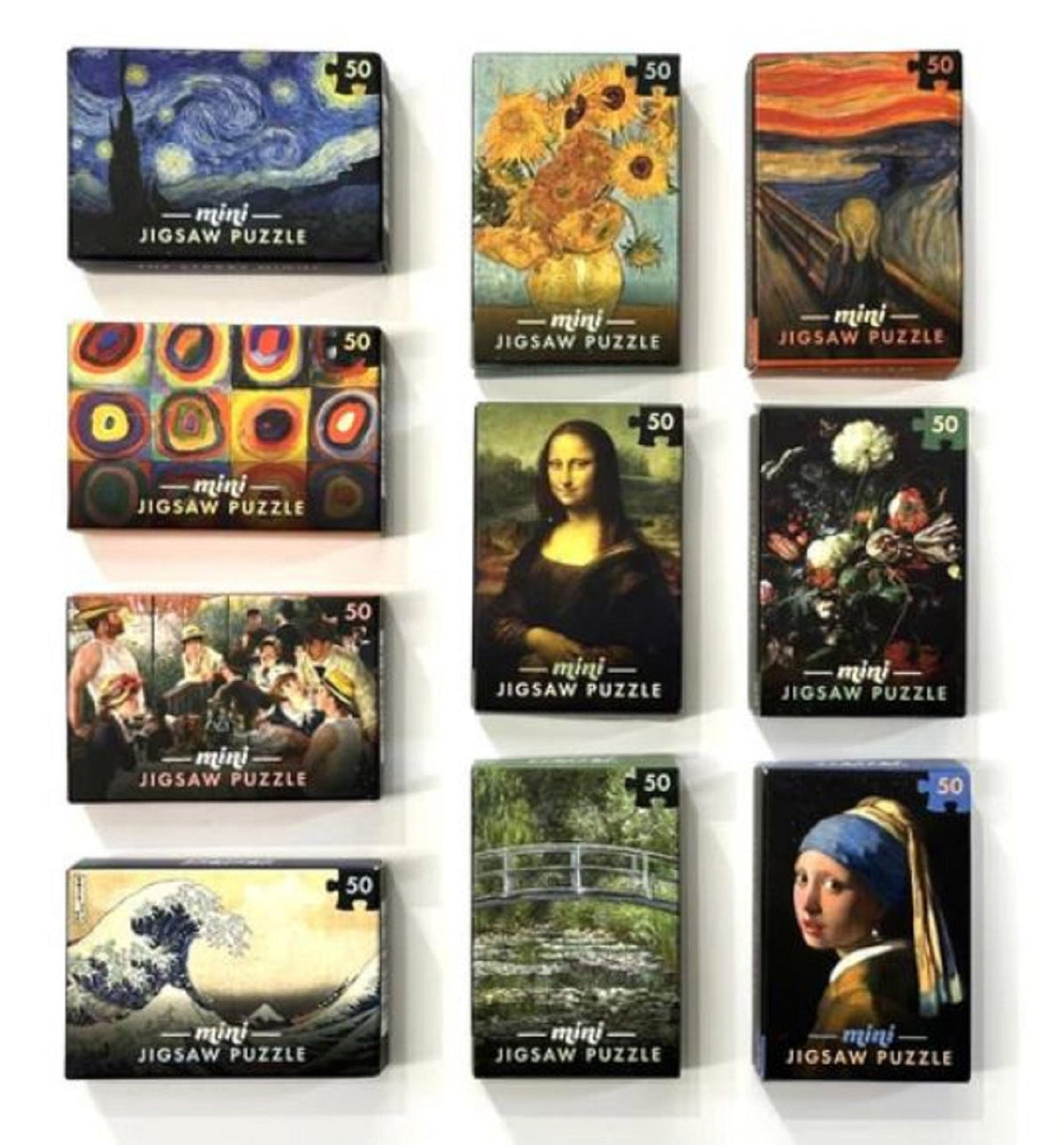 Mini Masterpieces 50pc Jigsaws Puzzle