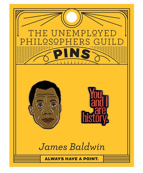 Baldwin &amp; History Enamel Pins
