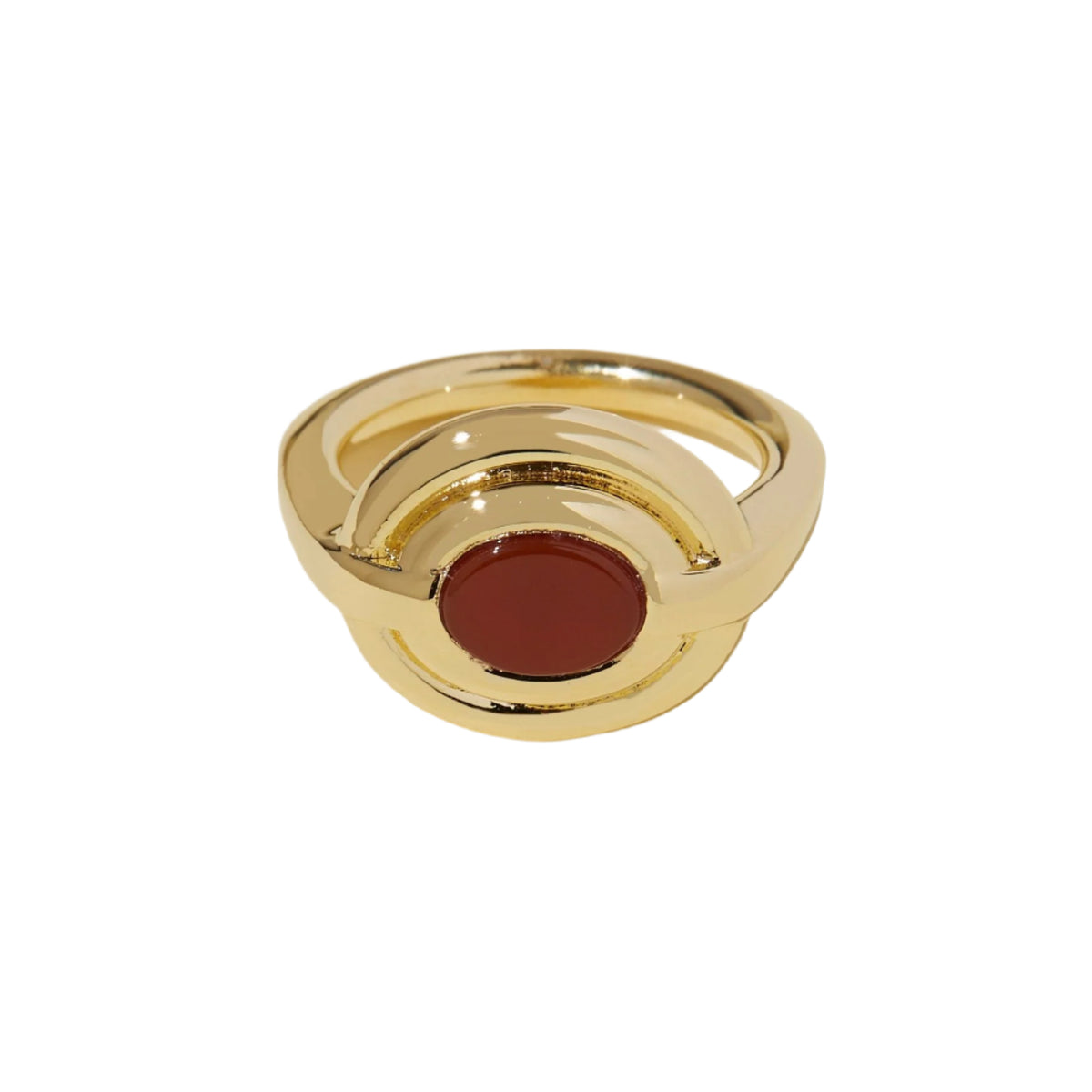 Mira Carnelian Ring