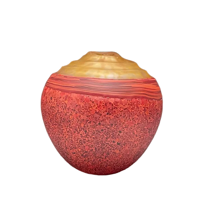 Pinnacle Vase (Blown Glass) in Red