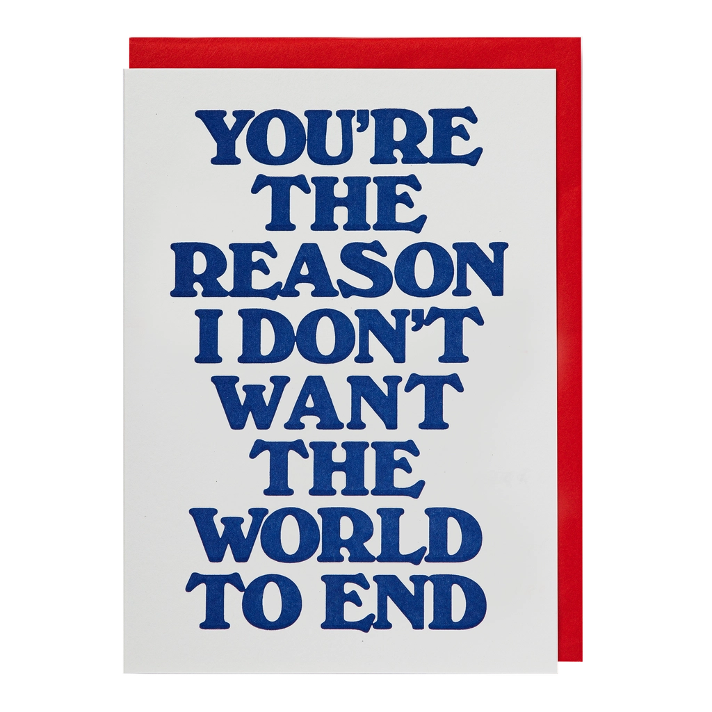 You're the Reason Card