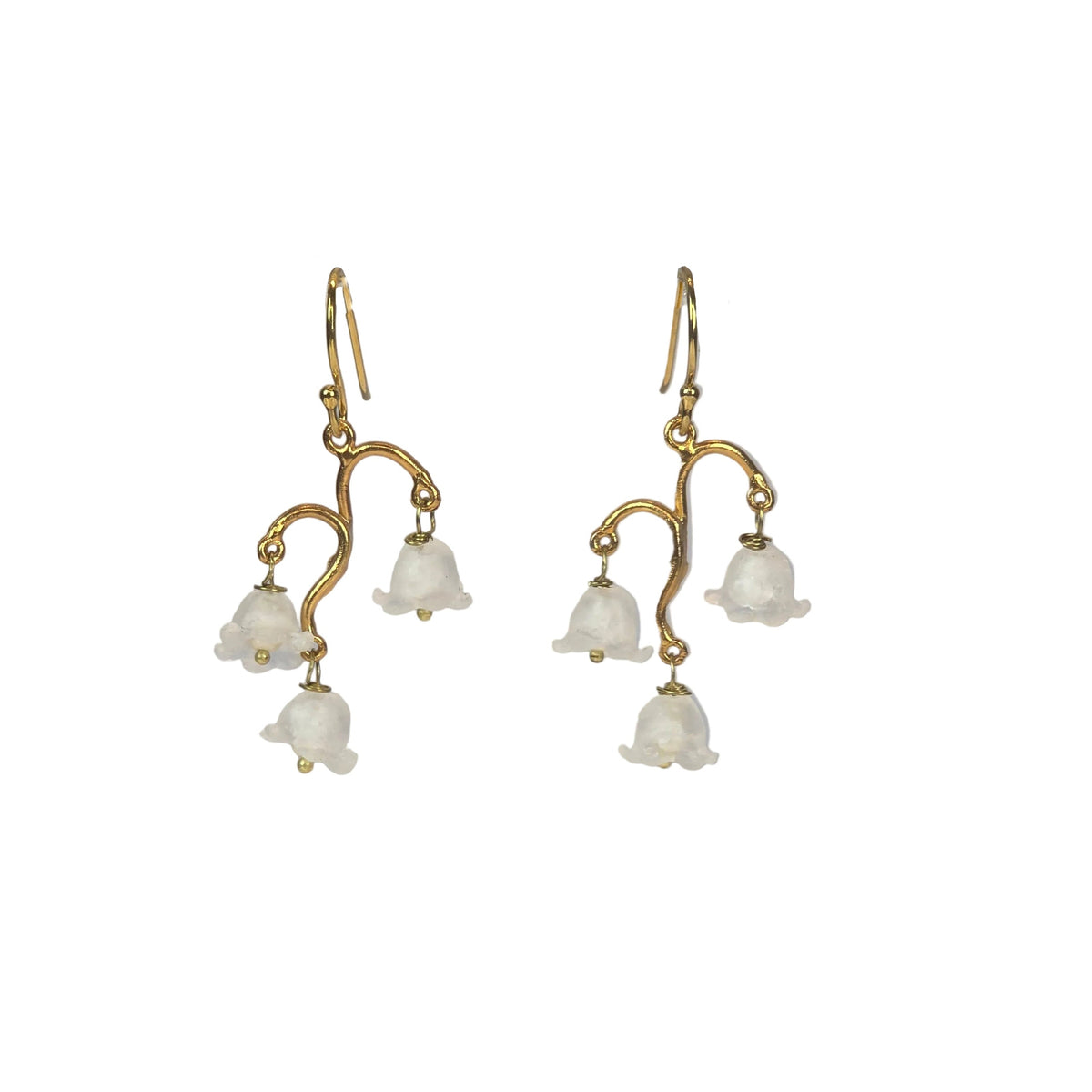 Lilly of the Valley Wire Earrings
