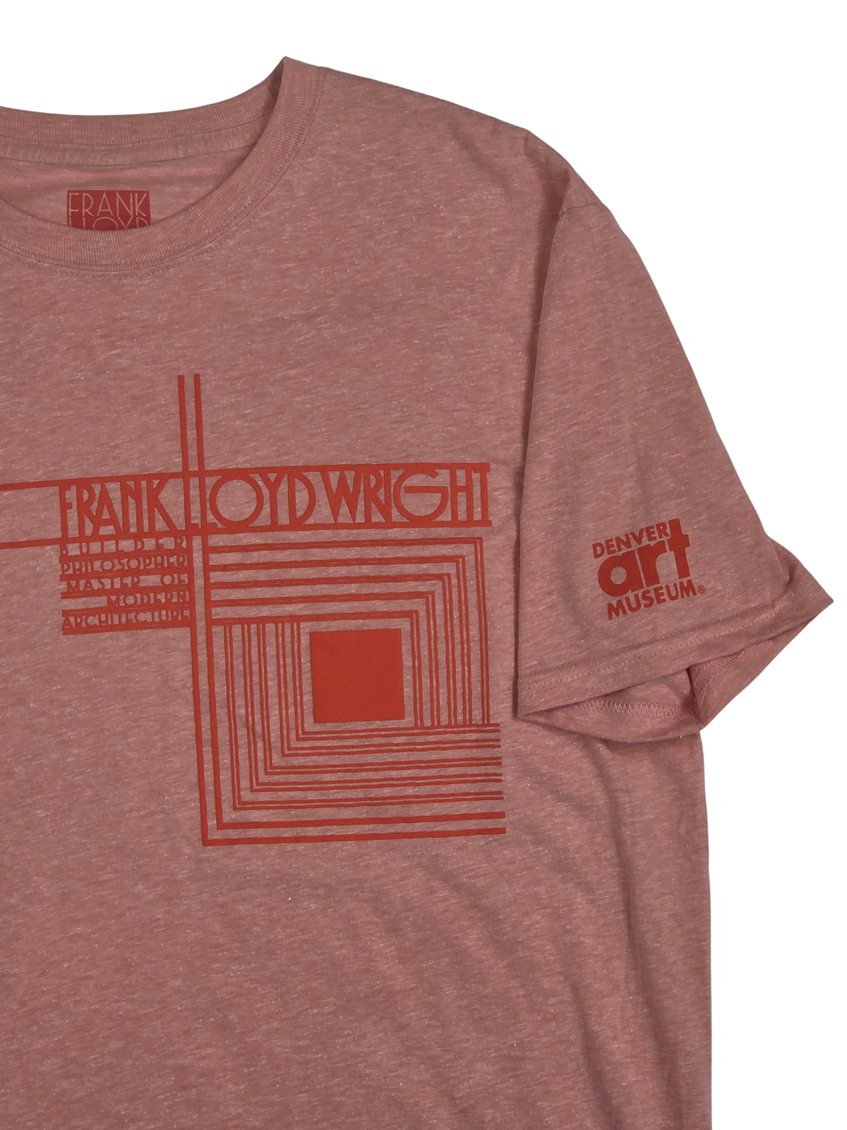 Frank Lloyd Wright Rose Unisex Tri-blend Tee