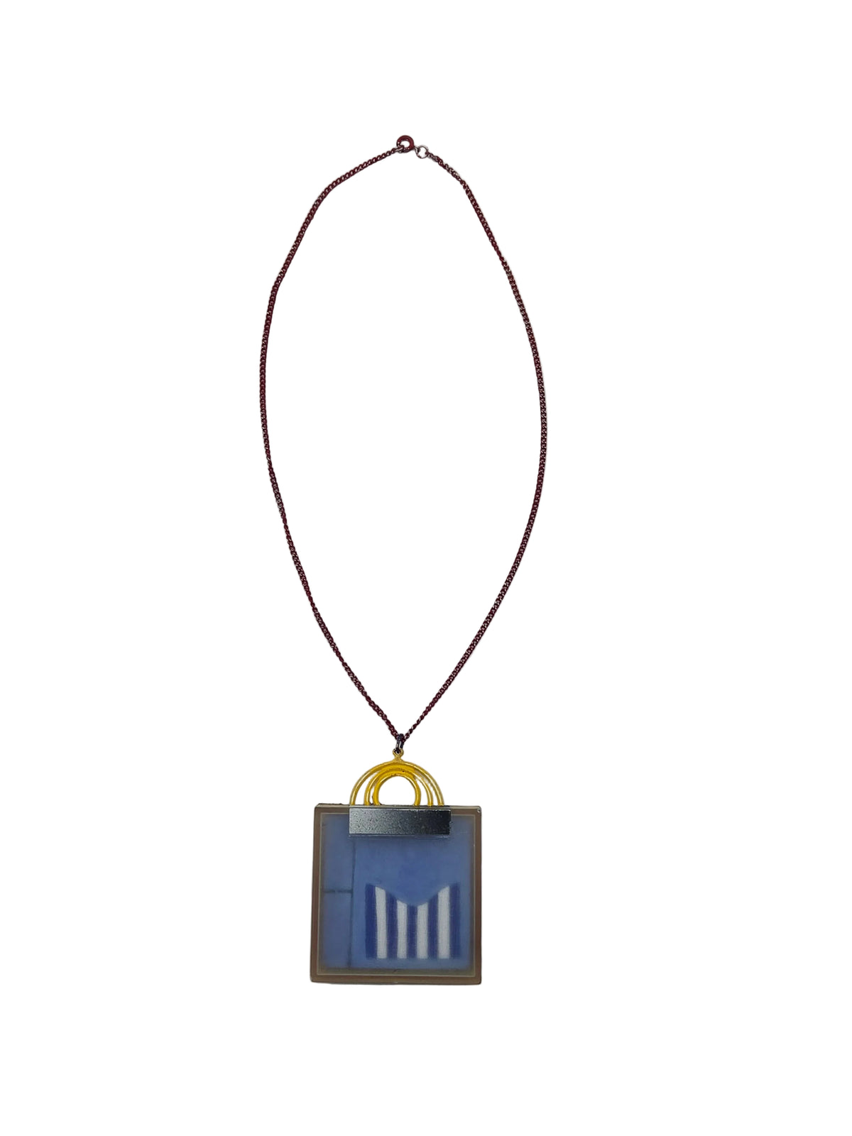 Primary Geometric Necklace