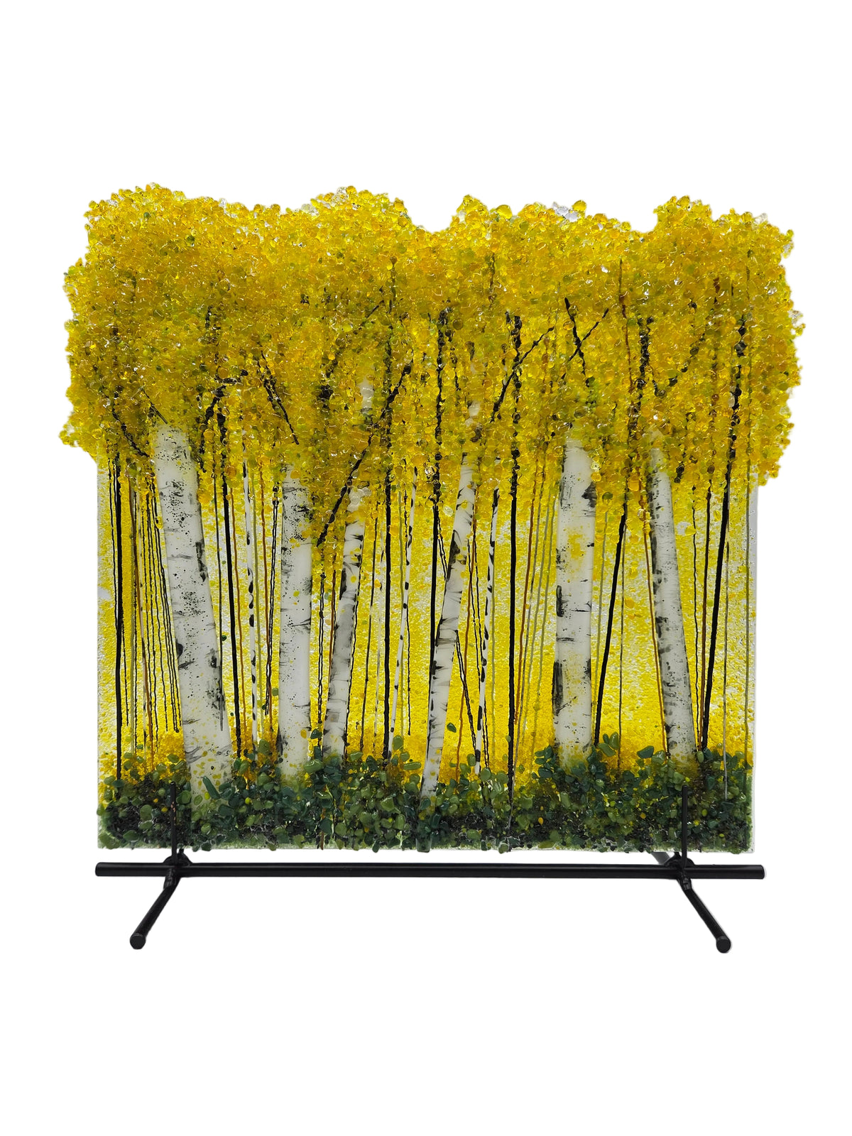 Yellow Aspen Panel & Stand