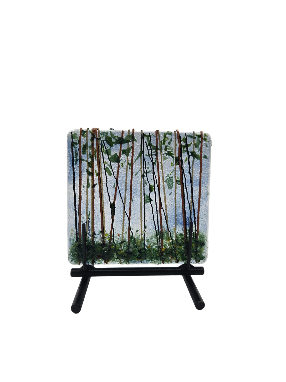Blue Aspen Panel & Stand