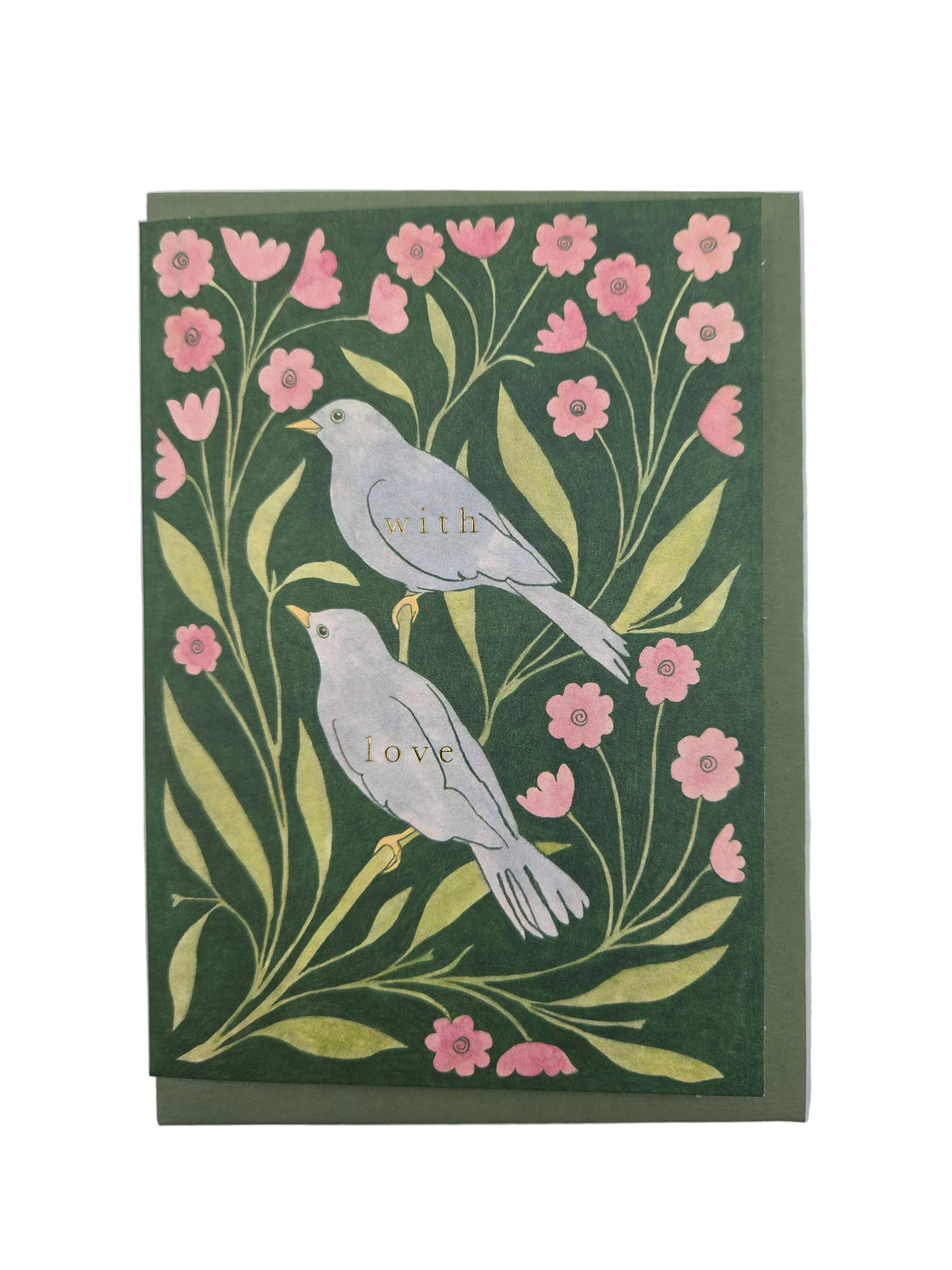 Lovebirds 'With Love' Card