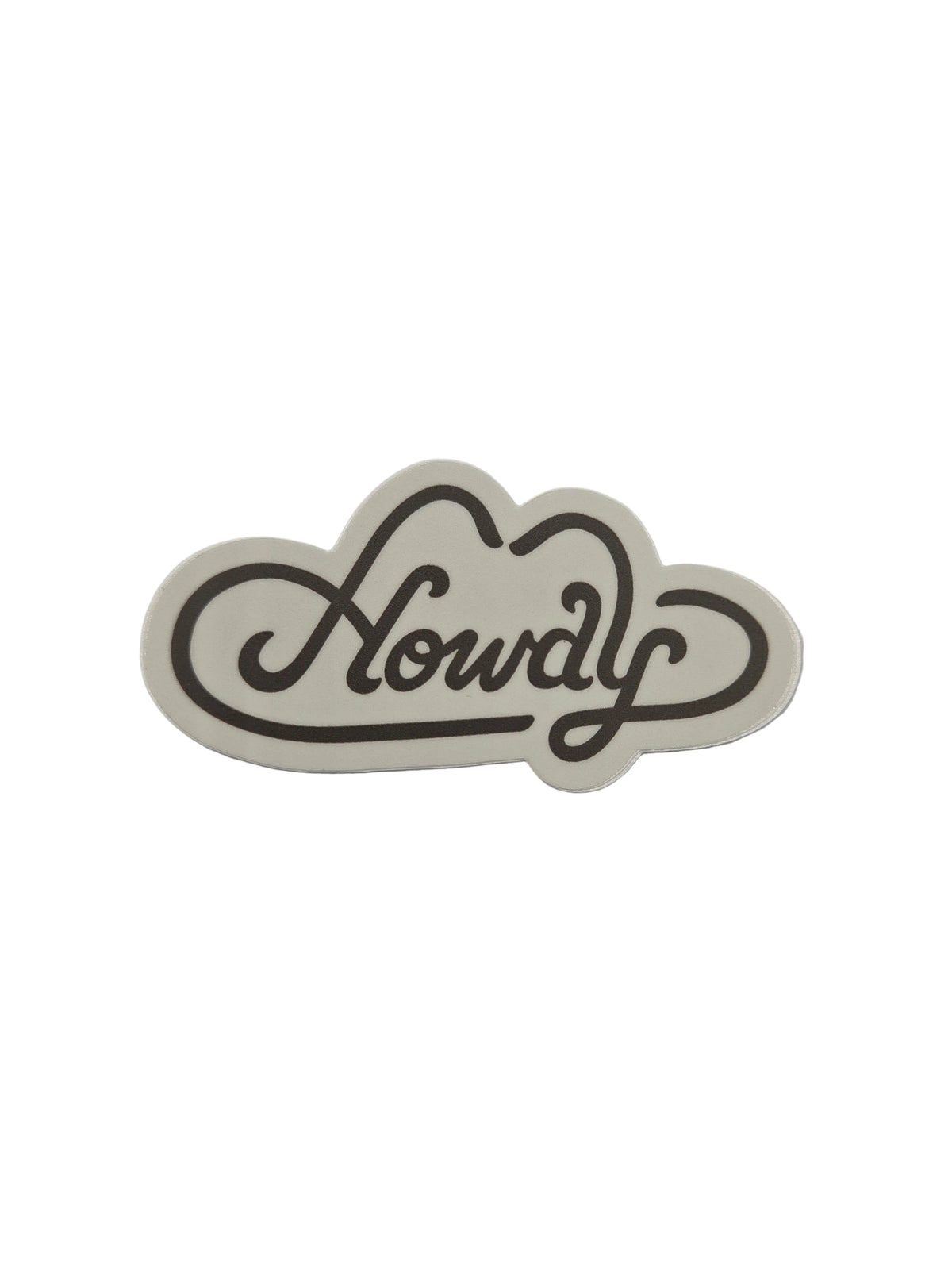 Howdy Sticker