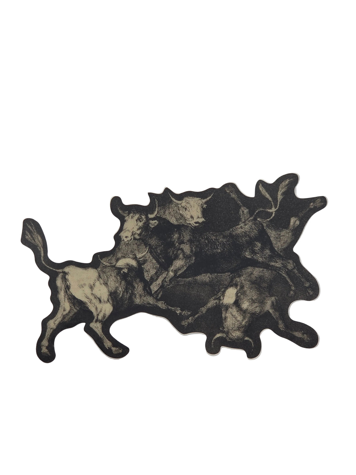 Francisco Goya, Rain of Bulls Sticker