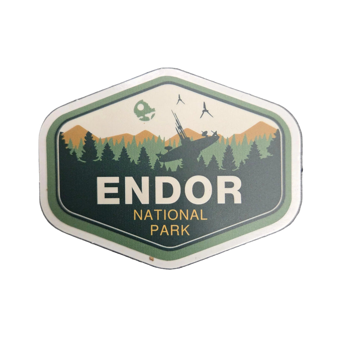 Star Wars National Park, Endor, Vinyl Sticker