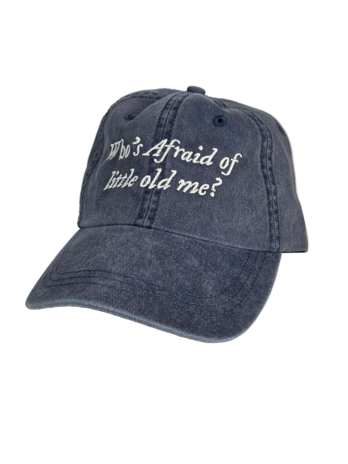 Who's Afraid Hat in Denim