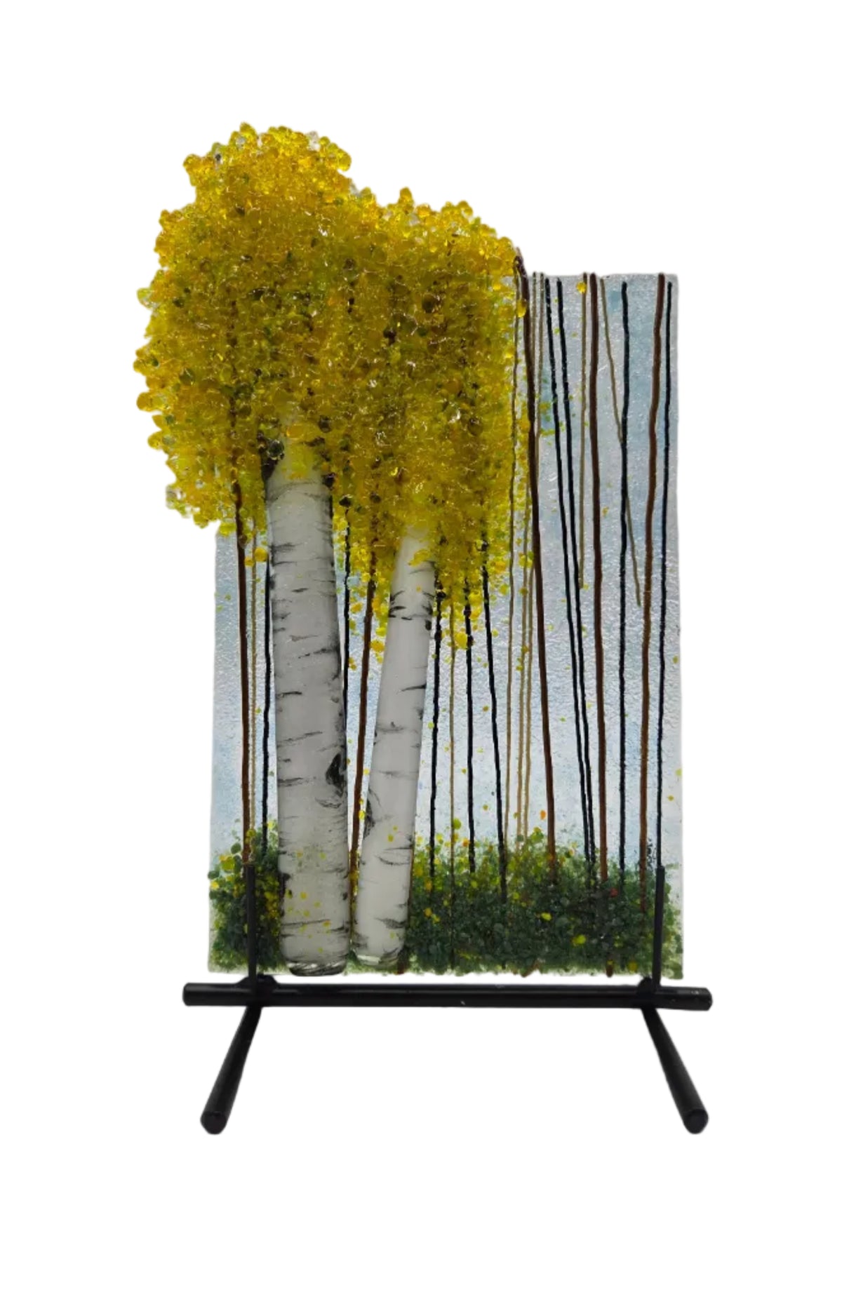 Yellow Aspen Panel & Stand
