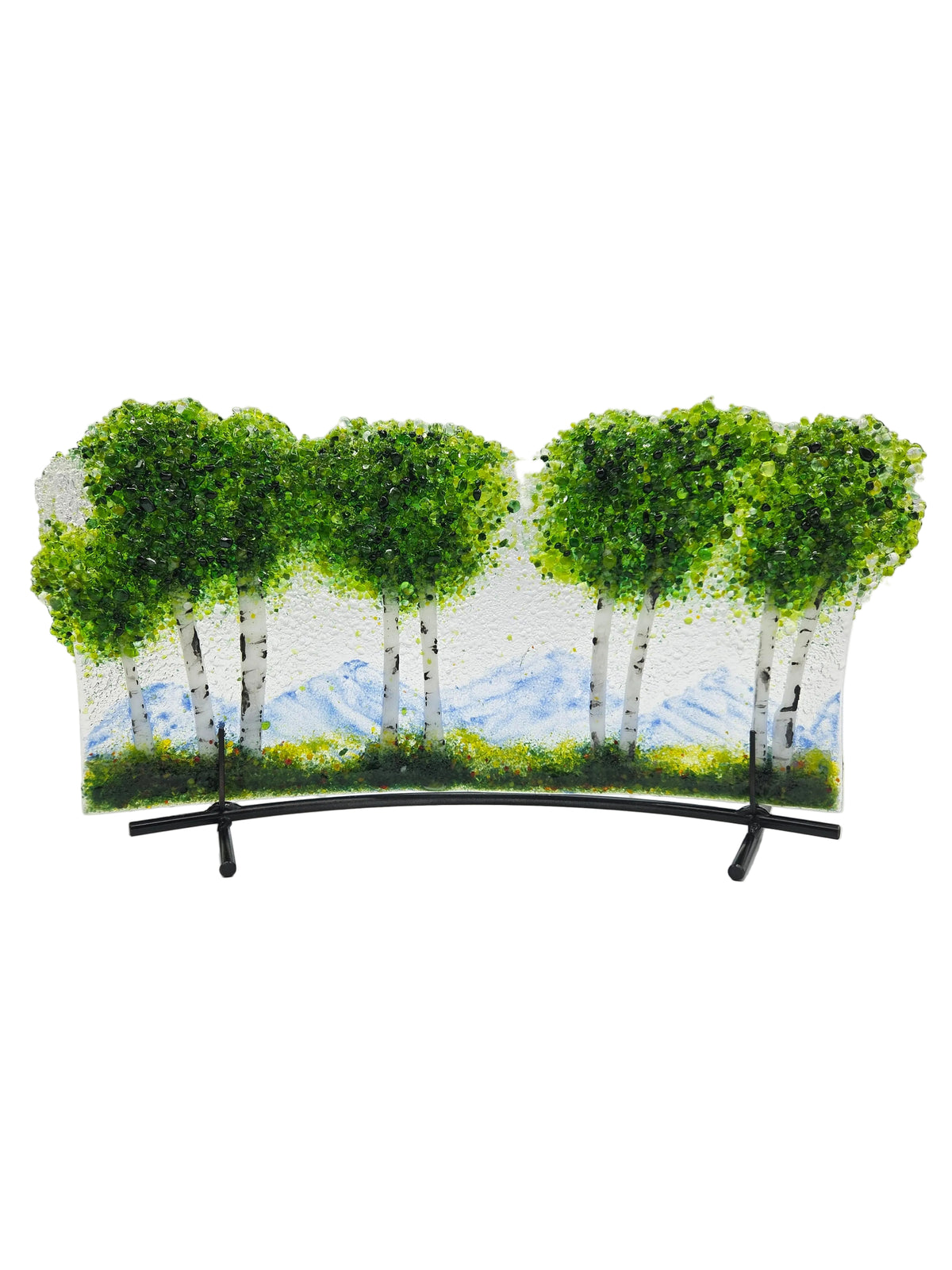 Green Aspen Panel & Stand