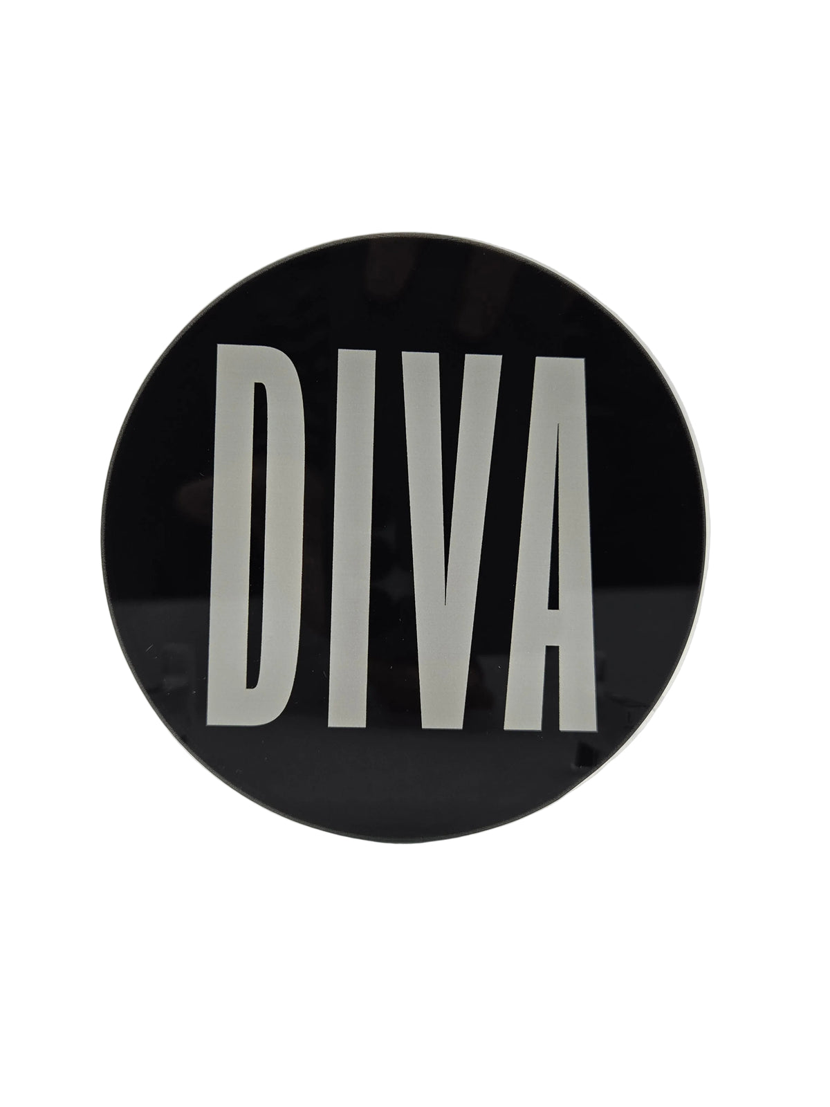 Black Coaster with DIVA Logo