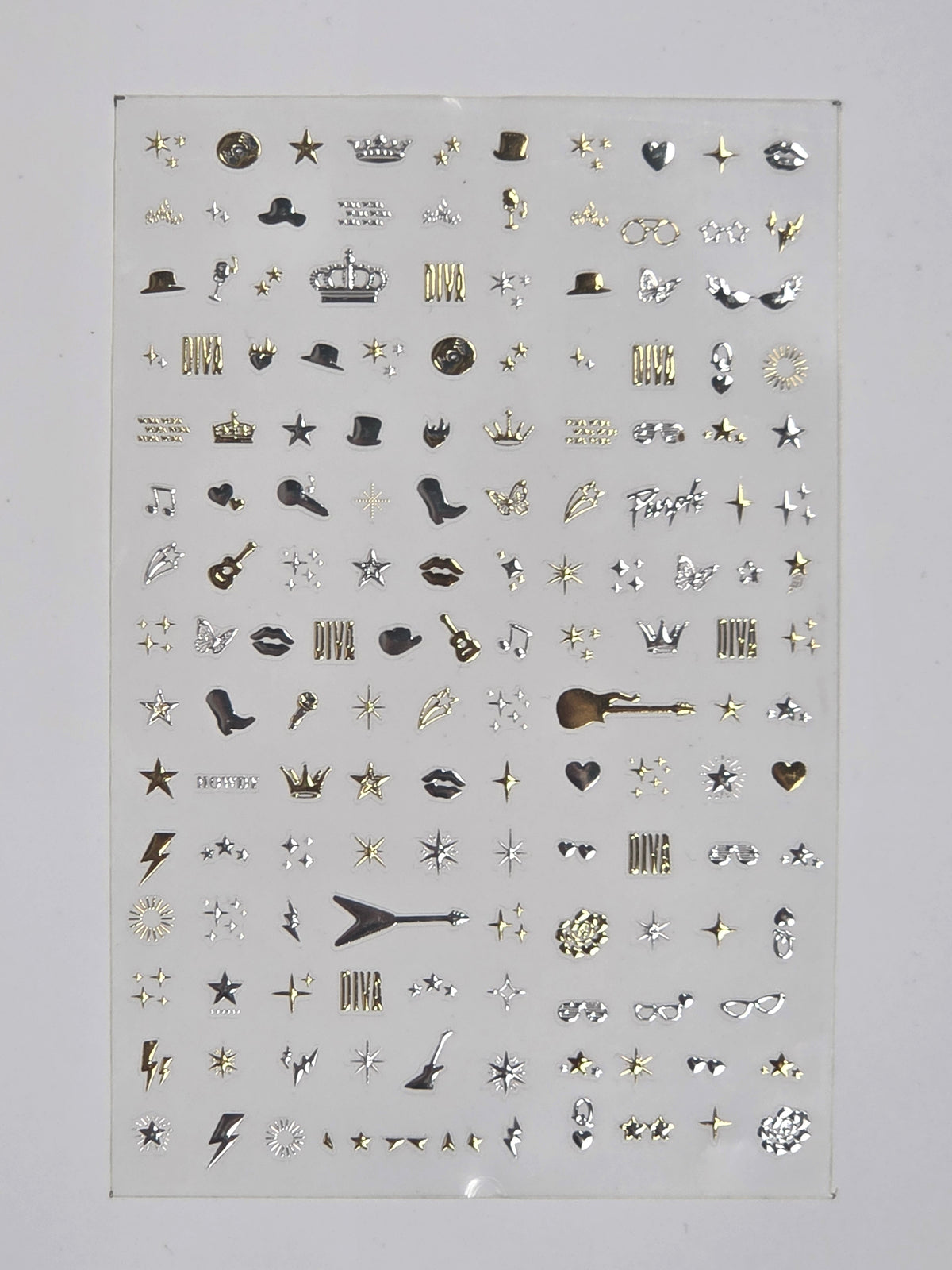 DIVA Nail Sticker Sheet