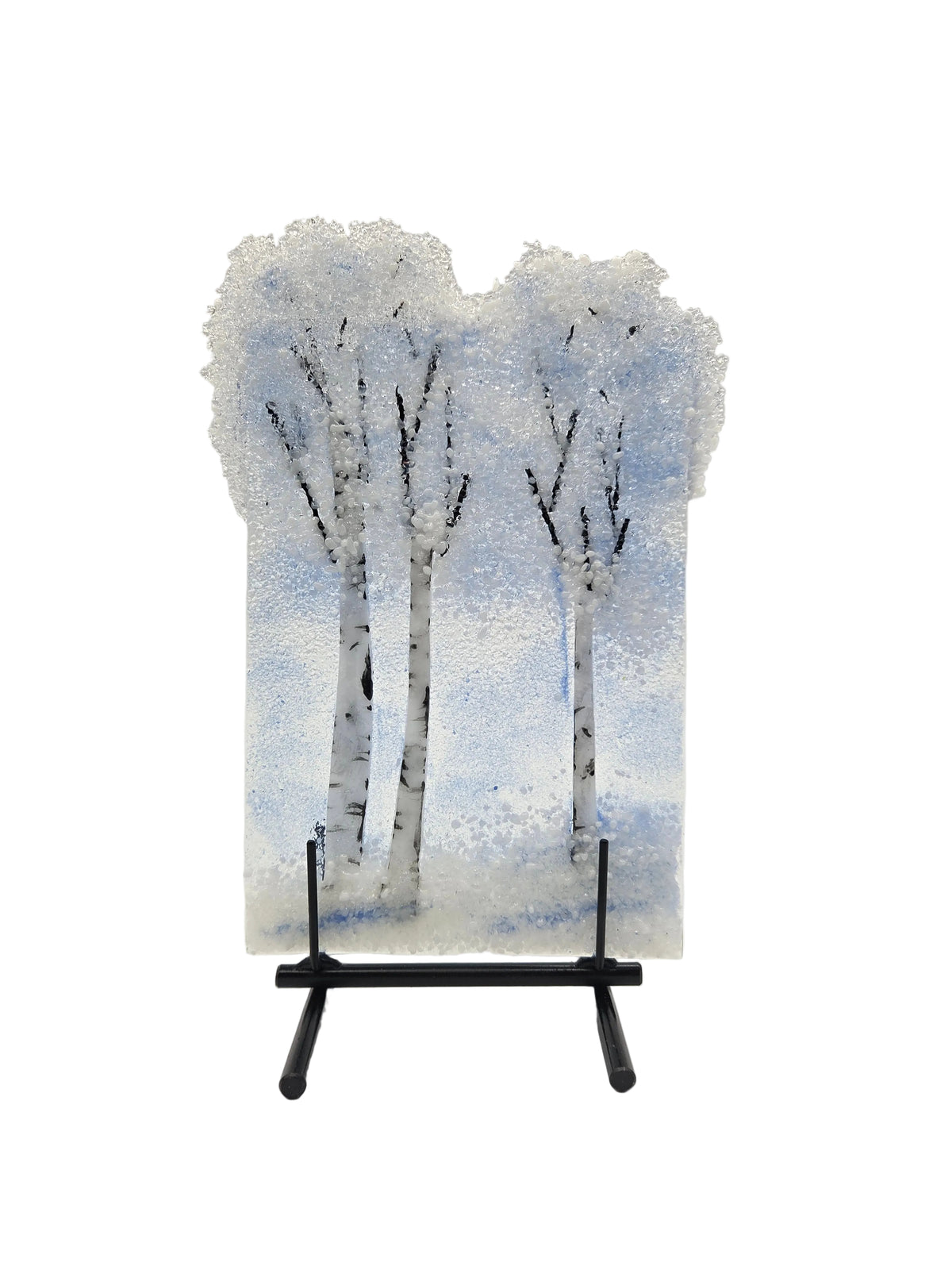 Winter Aspen Panel & Stand