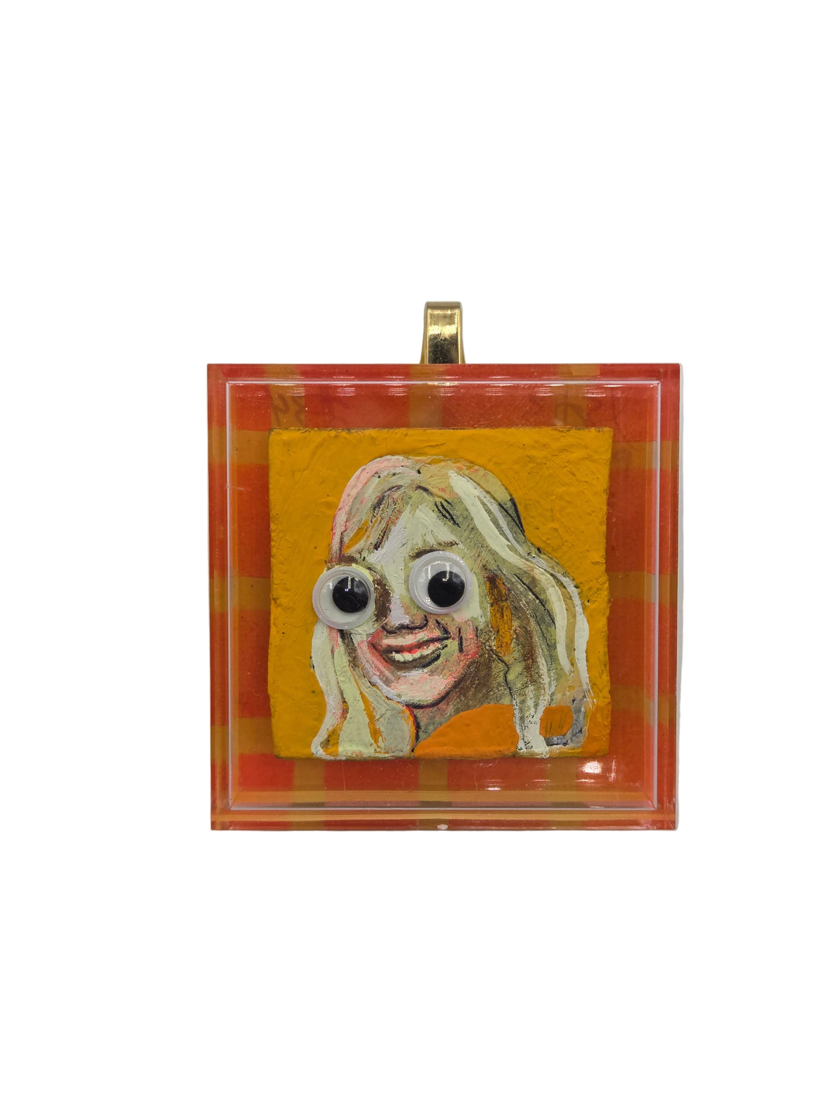 Pride Tangerine Gold Clip