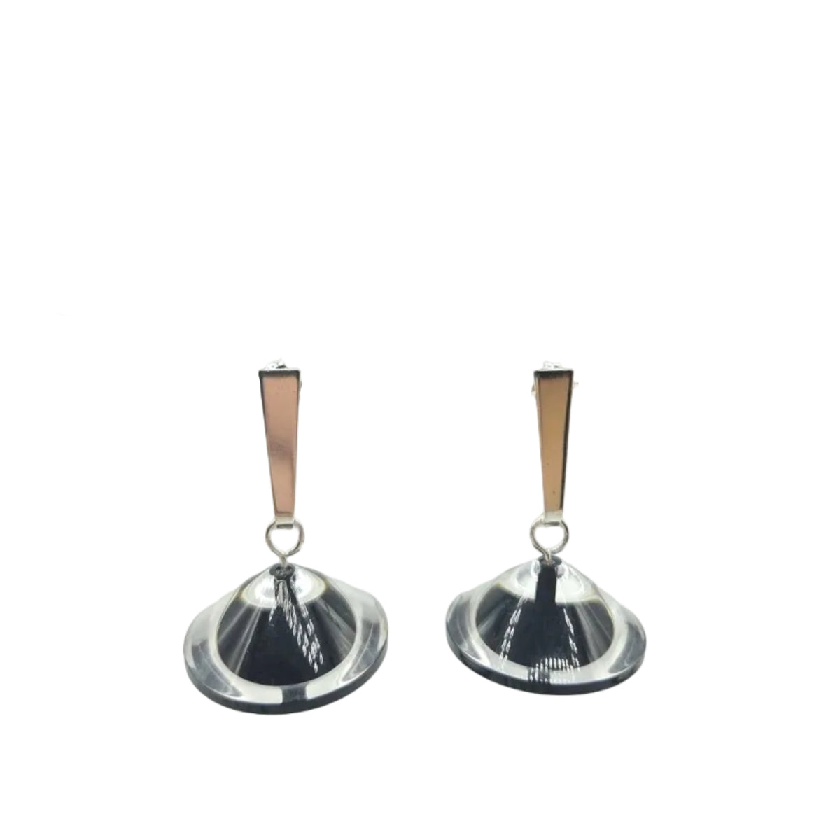 Black UFO (Bauhaus 37 alt) Earrings